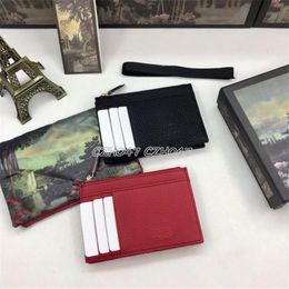New style women and men Short Wallet Women Coin Purse Card Holders Real Leather small Wallets With box 574804