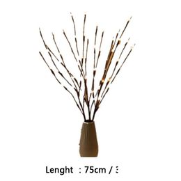 Christmas Tree Decoration Willow Branch 20 Bulbs Flashing Led Light String Tall Vase Willow Twig Lamp Home Ga bbypkN packing2010