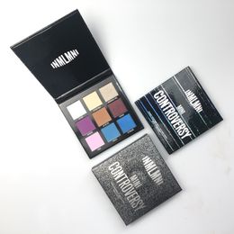 Ins Super Hot Mini Controversy 9 Color Eyeshadow Palette Matte Shimmery Pressed Shadow Powder Pigment Palettes Waterproof Eye Cosmetics