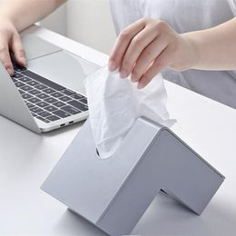 New Corner Tissue Box Wet Wipe Napkin Papers Holder Dispenser Case for Restaurant Bathroom car Baby wet wipes Storage container Y200328
