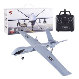 Flying Model Gliders RC Plane 2. Predator Remote Control RC Aeroplane Wingspan Foam Hand Throwing Glider Toy Planes LJ201210