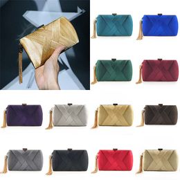 Fashion Tassel Bags Dinner Women Luxury Bags Cosmetic Lipstick Perfume Make up Storage Bags Cosmetic Bag XD24502