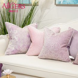 Pillow Case Avigers Cushion Covers Pink Pillows Decorative Pillows Jacquard Cushion Cases Throw for Sofa Bedroom Living Room Car Y200104