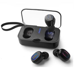 Ti8s Bluetooth 5.0 Headphones TWS Wireless Earphones Stereo Earbuds Headsets Sport Earbuds With Charging Case for Smartphones