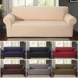 High Grade Elastic Sofa Cover Stretch Furniture Covers Elastic Sofa Slipcover for Living Room Couch Case Covers 1/2/3/4 Place 201125