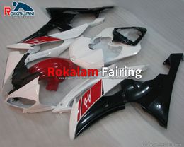 YZF 600 R6 08-16 ABS Fairing Fit For Yamaha YZF600 R6 YZFR6 YZF R6 2008-2016 Red White Motorbike Fairings Kits (Injection Molding)