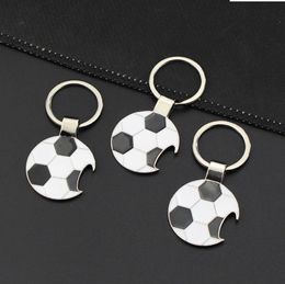 Football Bottle Opener Key Keychain Metal Aolly Key Chain Football Key Chains Free shipping