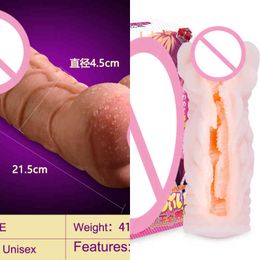 Nxy Dildos Huge Realistic Dildo Enlarger Sleeve Penis + Anal Sex Male Masturbator Fake Ass Toys for Couples Adult Dick 0105