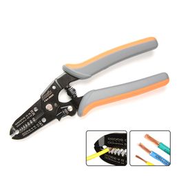 IWS-2820 Mini Terminal Crimping Tools for JAM Molex Tyco JST Terminal and Connector Multi-function Stripper Cable Cutter plier Y200321