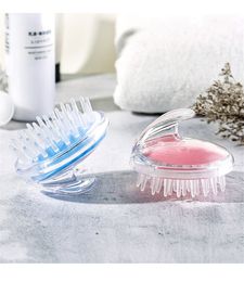 Hair Washing Comb Silicone Head Massage Brush Body Shampoo Scalp Massage Brush Comb Hair Washing Comb Shower Bath Brush 10pcs