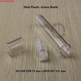 20ml PS Airless Cream Lotion Pump Spray Bottle Container Split Charging Bottles Cosmtic Packaging Plastic 100pcsgood quantity