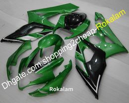 K5 Fairing 2005 2006 For Suzuki GSXR1000 GSX R1000 05 06 GSXR 1000 Motorbike Bodywork Green Black Fairings kit (Injection molding)