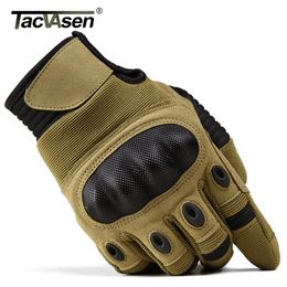 TACVASEN Military Tactical Gloves Men Airsoft Army Combat Gloves Hard Knuckle Full Finger Motorcycle Hunt Gloves Touch Screen Y2009574234