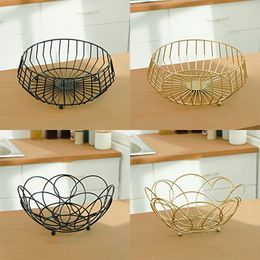 Creative Fruit Basket Countertop Storage Bowl for Snacks Fruit Vegetables Kitchen Display Decorative Dish 201214