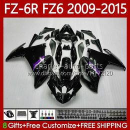 OEM Bodys For YAMAHA FZ 6R 6N 6 FZ6 R N 600 FZ-6R 2009-2015 Bodywork 103No.167 FZ600 FZ6R FZ6N 2009 2010 2011 2012 2013 2014 2015 FZ-6N 09 10 11 12 13 14 15 Fairing Purple Black