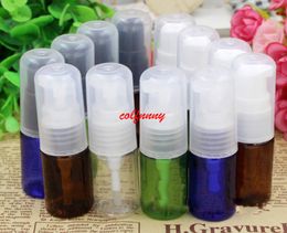 500pcs 5ml Makeup Refillable Bottles with Chiaki cap Traveling Packing Small Press Bottle for Lotion Shampoo Shower Gel F050201