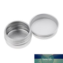 Lot 20 Aluminium Empty Cosmetic Pot Jar Tin Container Box Screw Lid Craft 5g