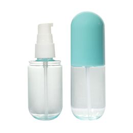 40ml 60ml Cosmetic Plastic Spray bottle Makeup Face Fine Atomizer Lotion Bottles Empty Cosmetic Refillable Plastic Bottle Spray HHA3480