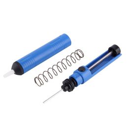 Blue Antistatic Solder Sucker Desoldering Tool Removal Vacuum Soldering Iron Tin Desolder for PCB Electronic Device