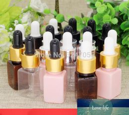 10ML 30pcs 50pcs Plastic Square Cosmetic Essence Package, Women Beauty Essential Oil Bottle, Cosmetic Refillable Containers