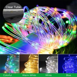 10M Hose LED String Lights Battery USB Garland for New Year Decoration Waterproof Fairy Light for Wedding Party Christmas Decor 201203