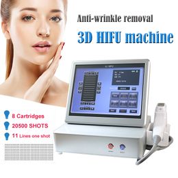 NEW wrinkle removal HIFU machines 3d ultrasound skin tightening machine face lifting home beauty equipment