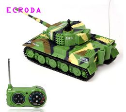 New Promotion! 1:72 Classic R/C Radio Remote Control Tiger RC Tank Model For Children Gifts without box pack 201208