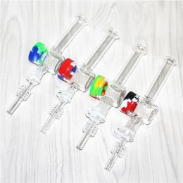 Hookahs 10mm 14mm Plastic Keck Clip K-Clips Lock for Dab Straw Pipes Glass Bongs Water Pipe Adapter Mini Nectar