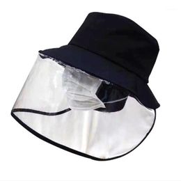 Cycling Caps & Masks Anti-Spitting Protective Hat Cover Outdoor Fisherman Size Cap Anti-Fog Saliva