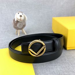 Narrow Style Belts with Box Designer Men's and Women's Leather Belts Smooth Buckle Dress Up Hipster Belts
