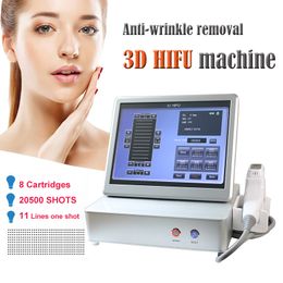 Hot selling 3D HIFU beauty machine Anti-Aging Wrinkle Removal Skin Tightening Ultrasonic Facial