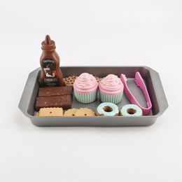 Simulation Chocolate Cookies Cake Dessert Game House Gifts Educational Toys