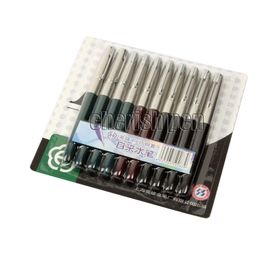 10pcs/lot Hero 616 Silver Clip 0.5mm Iridium Nib Fountain Pen Steel Pens Free Shipping Mix Colours 201202