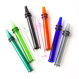 Wholesale Mini Nectar Collector Dab Straw Smoking Accessories Oil Rigs Glass Bongs Glass Pipe glass pipe