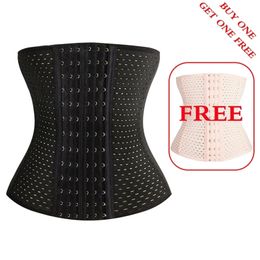 BR shopper Slimming Belt 2 pieces Modelling Strap waist trainer body shapers women slimming underwear waist shaper 201222