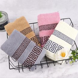Pure Cotton Towel 34x75cm Embroidered Towels For Adults Quick-Dry Thicken Soft Face Towels Absorbent