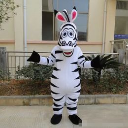 Festival Dres Zebra Mascot Costumes Carnival Hallowen Gifts Unisex Adults Fancy Party Games Outfit Holiday Celebration Cartoon Character Outfits
