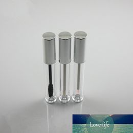 Wholesale 6ml Eyeliner Container Tube Silver Cosmetic Eyelashes Tube Mascara Eyeliner Vials Bottle Lipgloss Containers Tubes