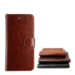 For iphone XS MAX XR X 8 6 7 Soft TPU Wallet Leather Case Flip Vintage Retro Phone Cases Cover For S8 S9