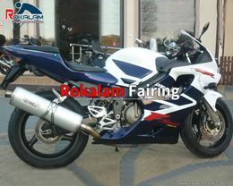 For Honda CBR600 F4i 2001 2002 2003 CBR 600 F4i 600F4i 01 02 03 CBR600FS White Black ABS Motorcycle Fairings (Injection Molding)