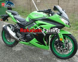 Green Fairings For Kawasaki Ninja 300 300R EX300 2013 2014 2015 2016 EX 300 13-16 Motorcycle Fairing (Injection Molding)