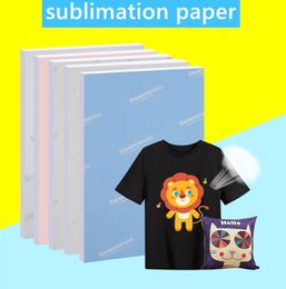 A4 Size Sublimation Paper 100 Sheets Heat Transfer Paper for Any Inkjet Printer which Match Sublimation Ink