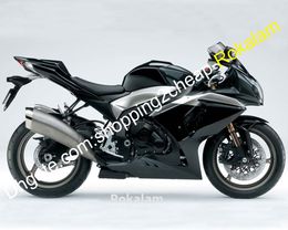 For Suzuki K9 GSXR 1000 GSX-R1000 GSXR1000 Black Bodywork Motorcycle Fairing Set 2009 2010 2011 2012 2013 2014 2015 2016 (Injection molding)
