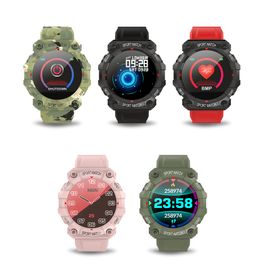 FD68 Sports Fitness Smart Watch Bluetooth 5.0 Waterproof IP68 Smartwatch Round Two-pointed Touch Screen Running Cycling Climbing Bracelet