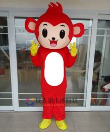 Mascot Costumes Monkey Mascot Costume Party Fancy Dress Outfits Clothing Advertising Carnival Halloween Christmas Easter Costume customized