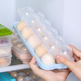 -Яичный ящик Холодильник свежие коробки яйца яйцо хранения яйца яйца лоток кухня хранения инструмента пластиковые коробки для хранения пищи XD24452