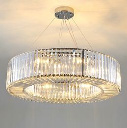 Phube Lighting LED K9 Crystal Chandelier Lustre Modern Chandeliers Light Lighting Living Room Chandeliers Free Shipping