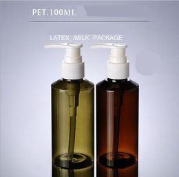 1000x 100ml Pump Refillable Bottle Bath Lotion Shampoo Container Portable Living and Travel Essential Supplies Cream
