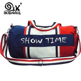 IKSNAIL New Gym Bag Men Travel Sports Bags For Fitness Shoulder Bag Shoes Storage Women Sac De Sport Homme Yoga Training Handbag Q0113