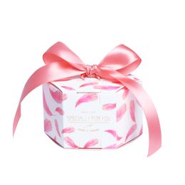 New Gift Boxes Wedding Favours and Gifts Candy Box Mariage Gift Bag For Baby Shower Wedding Decoration Y0305